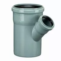 Тройник канализационный Ø 110х50/45° Политэк