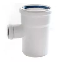 Тройник канализационный Rehau Raupiano 110/50х87°