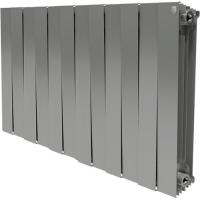 Биметаллический радиатор Royal Thermo Piano Forte 500 Silver Satin 12 секций