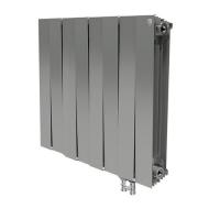 Биметаллический радиатор Royal Thermo Piano Forte 500 V Silver Satin 8 секций